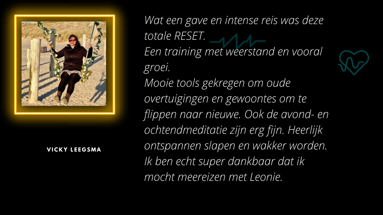 Reset training recensie - Vicky