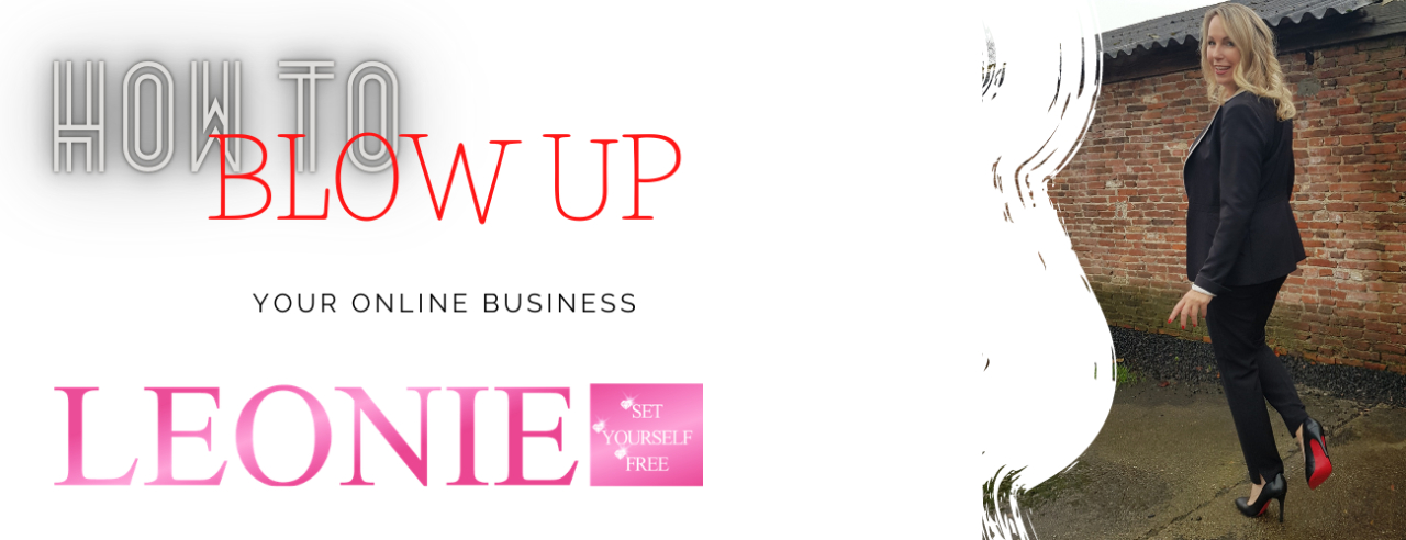 Leonie Set Yourself Free - How to blow up your business Leonie Set Yourself Free - How to blow up your business