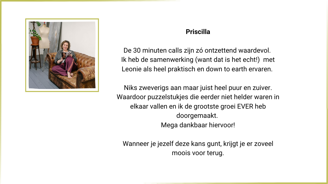 Leonie Set Yourself Free - recensie Puur 2 Leonie Set Yourself Free - recensie Puur 2